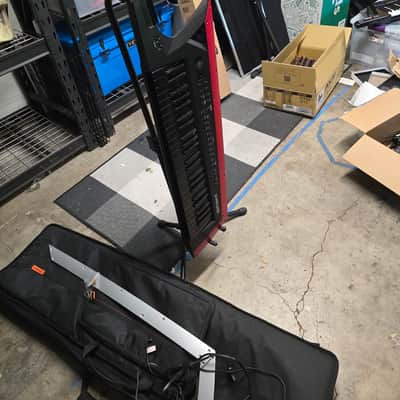 Roland AX-Edge 49-Key Keytar Synthesizer 2018 - Present - Black / Red image 2