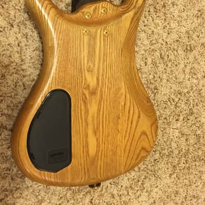 Warwick FNA 5 String Bass 1998 Natural (Wenge Neck / Fingerboard, OHSC) image 12