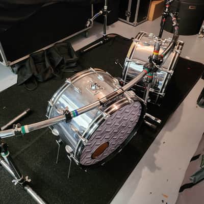 Slingerland/Gibraltar/Remo/Paiste Vintage drumset 1974 Chrome image 24