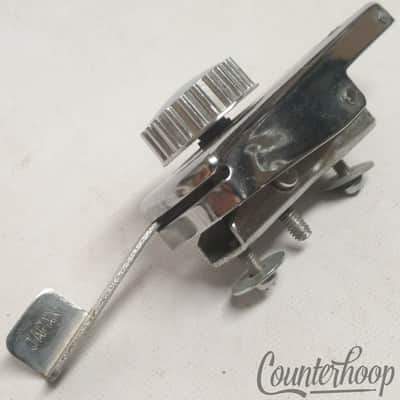 *Pearl Snare Drum Throw-Off/Strainer Japan-Stamped Chrome 1 3/4" Vintage 60s-70s image 2
