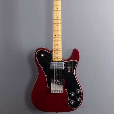 Fender American Vintage II 1977 Telecaster Custom - Wine w/Maple image 8