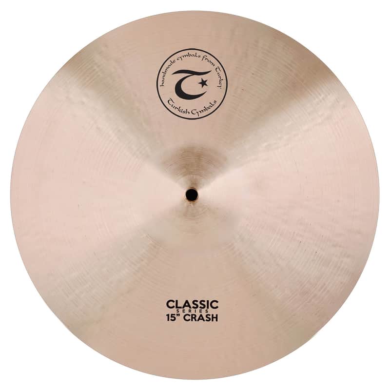 Turkish Cymbals 15" Classic Crash Cymbal C-C15 image 1