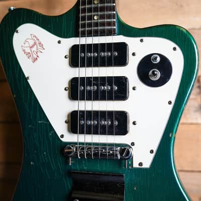 1969 Gibson Firebird III Non Reverse In Pelham Blue image 3