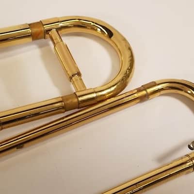 Olds Ambassador Trombone, USA, Lacquered Brass with case and mouthpiece image 9