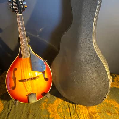 Alvarez A-100 Mandolin w/ TKL Hardcase image 1