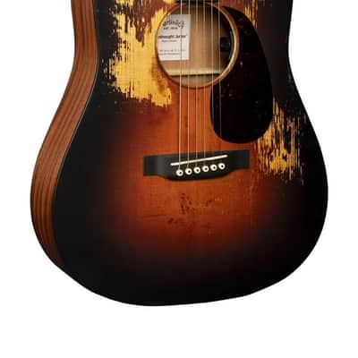 Martin D Jr-E StreetLegend Burst Acoustic-electric Guitar image 1