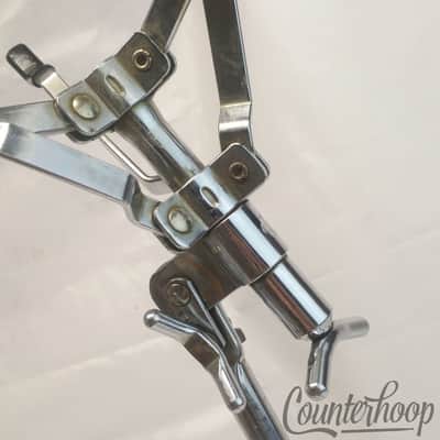 Rogers Snare Drum Stand Swiv-O-Matic Swivo Hardware Chrome Vintage 60s Powertone image 3