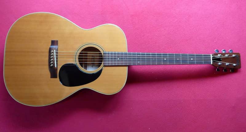 Tokai Humming Bird Custom F150 OOO size 1974 Natural | Reverb