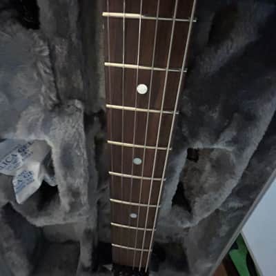 Ibanez LACS LA custom shop neck thru electric guitar black with case image 7