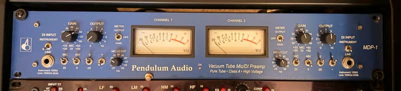 Pendulum Audio MDP-1 2-Channel Vacuum Tube Mic / DI Preamp 2010s - Blue image 1