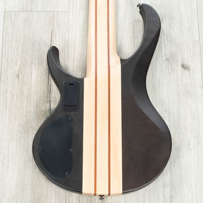 Ibanez BTB606 BTB Standard 6-String Bass, Rosewood Fretboard, Transparent Gray Flat image 4