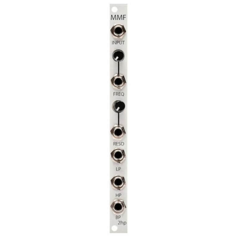 2hp MMF Eurorack Multi Mode Filter Module (Silver) image 1
