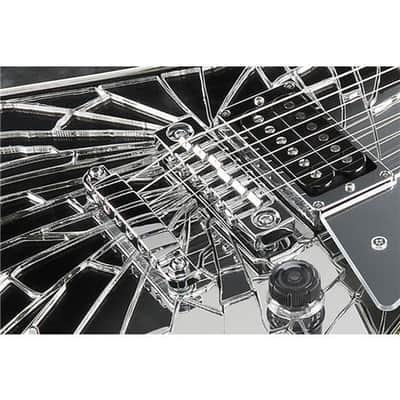Ibanez Paul Stanley Signature Series PS1CM Electric Guitar, Bound Ebony Fretboard, Chrome image 5