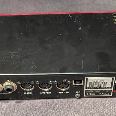 Nord Modular G2 Engine Software-Controlled Rackmount Synthesizer 2004 - 2009 - Red image 4