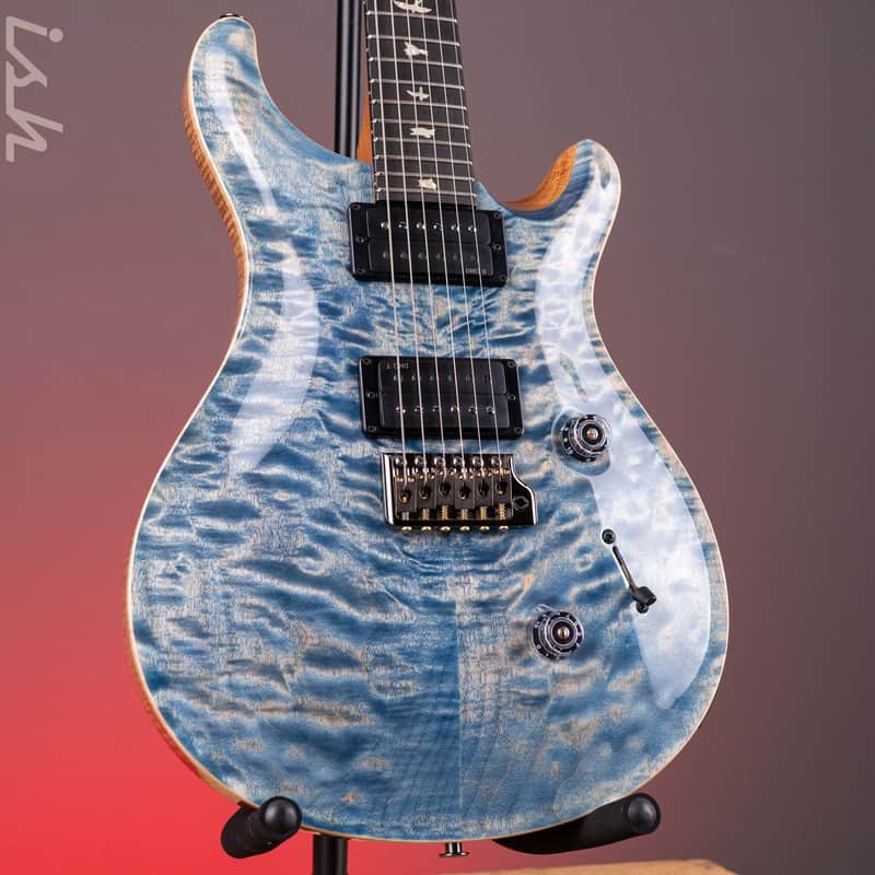 PRS Custom 24 Quilt Artist Top Indigo image 1