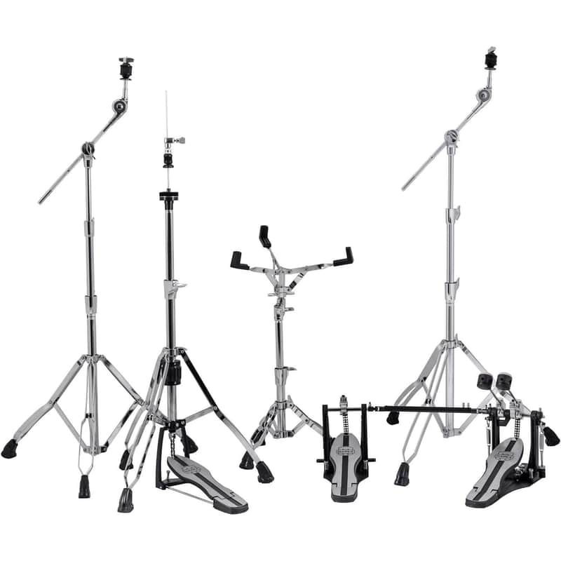 Mapex HP6005-DP Mars Hardware Pack Chrome w/P600TW Double Pedal image 1