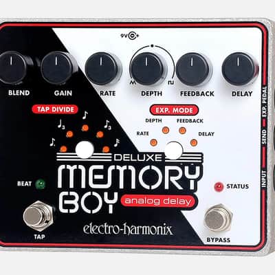 EHX Deluxe Memory Boy Analog Delay Pedal image 1