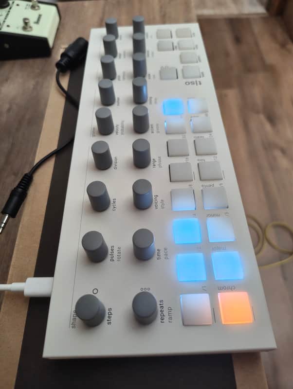 Torso Electronics T-1 Euclidian Algorithmic Sequencer 2023 - Present - White image 1