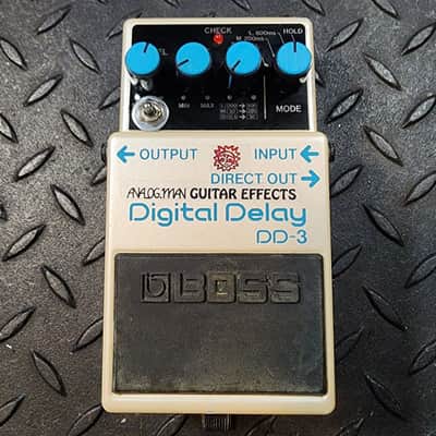 Boss DD-3 Digital Delay with Analogman High Cut Mod | Reverb