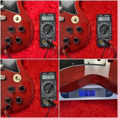 Super Rare 1982 Burny SG-75 AY Angus Young from AC/DC Artist Model - SG Standard - Cherry Red - Made in Japan by Kasuga (Navigator & Heerby) MIJ image 24