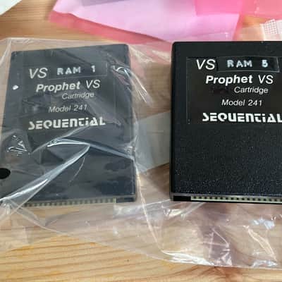 Sequential Prophet VS 61-Key 8-Voice Polyphonic Synthesizer 1986 - 1987 - Blue -plus deux cartouches mémoire-plus eprom-plus flight case image 3