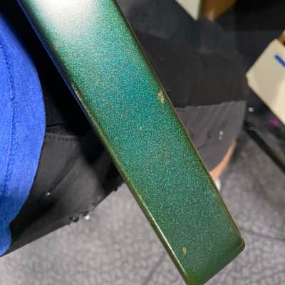 Video! 2002 Gibson '58 Flying V Mahogany Satin Metallic Blue (Aged Green) image 22