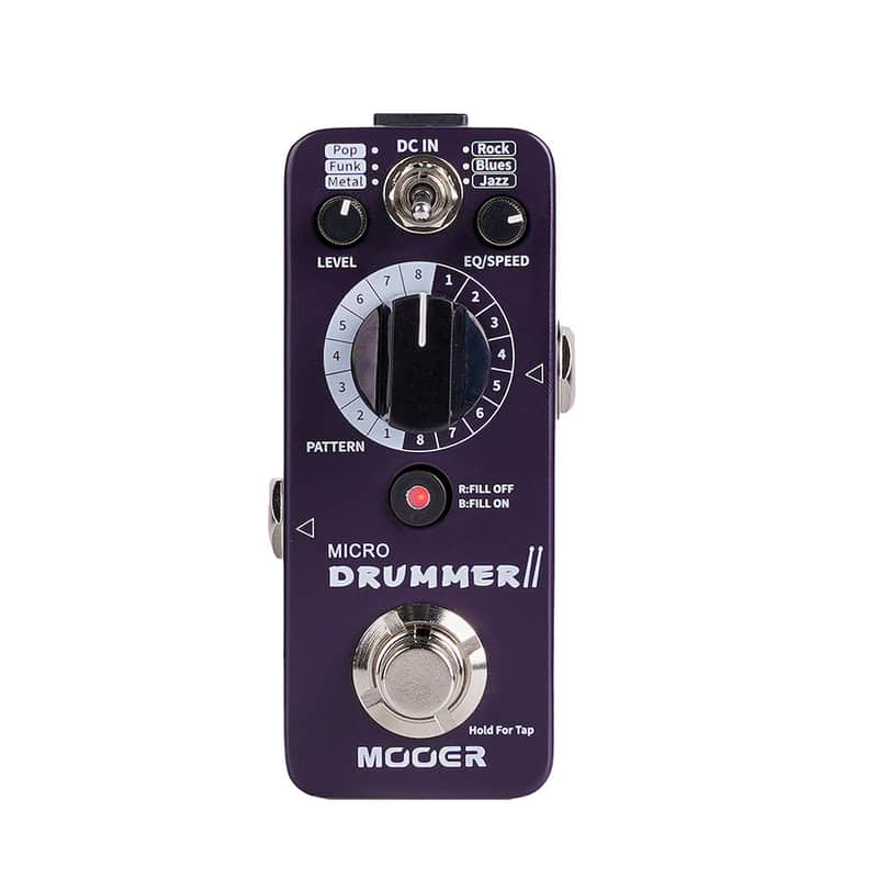 MOOER MICRO DRUMMER ii Drummer Pedal,price include the import duty for US buyer image 1