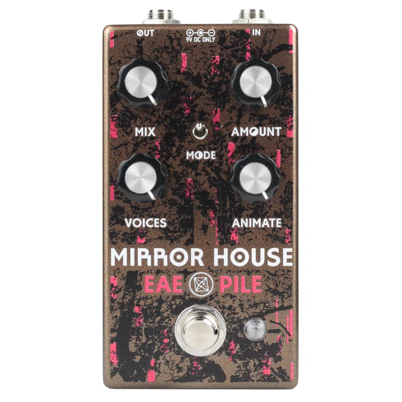 New Electronic Audio Experiments Mirror House V2 Pitch Shifting Modulator Pedal image 1