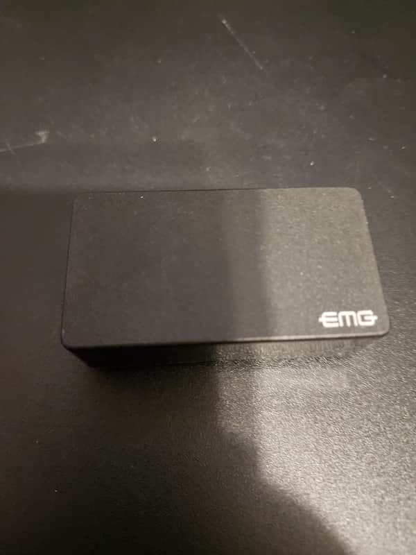 EMG 81-B Active Bridge Humbucker 2010s - Black image 1
