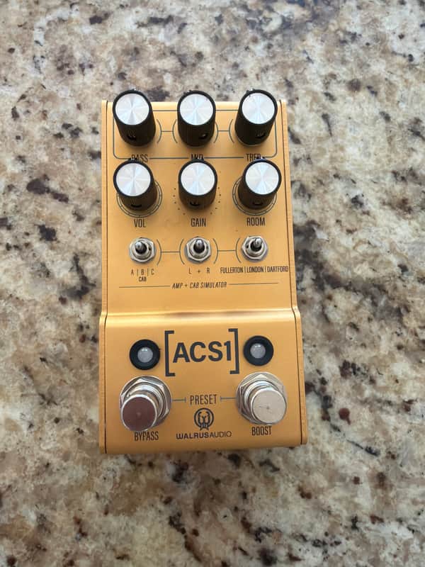 Walrus Audio Mako  ACS1 Amp + Cab Simulator 2021 - 2024 - Gold image 1