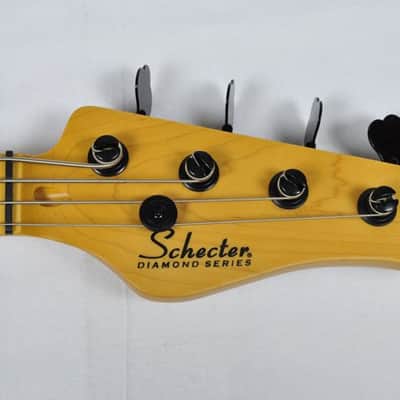 Schecter Model-T Session Electric Bass in Aged Natural Satin Finish image 8