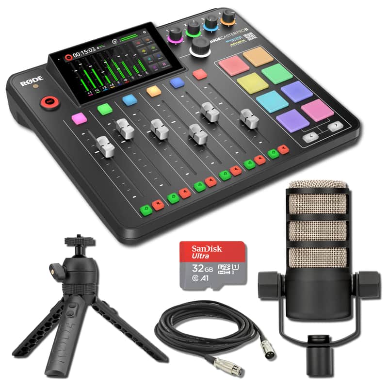 Rode RODECaster Pro II Integrated Audio Production Console | Reverb
