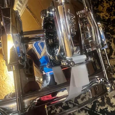 Ludwig LM402B Supraphonic 6.5x14" 10-Lug Aluminum Snare Drum - Chrome-Plated image 3