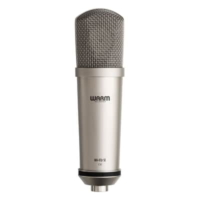 Warm Audio WA-87jr SE Large-Diaphragm Cardioid Condenser Microphone Mic (Nickel) image 2