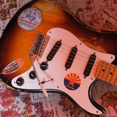 Fender Stratocaster '55 Relic - Jason Smith Masterbuilt (2023) - Sunburst image 6