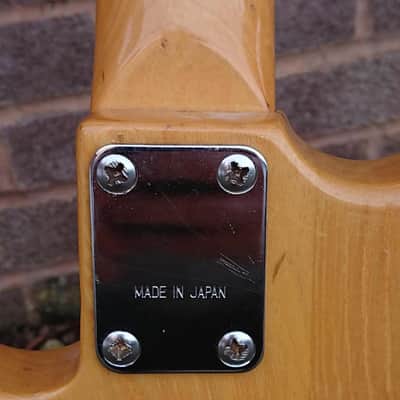 MAYA TL-14 Telecaster Bass Copy - 1970's Natural image 11