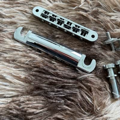 Gibson Les Paul Nashville Tune-O-Matic Bridge and Tailpiece with Studs image 2