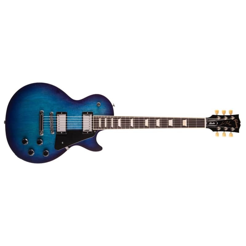 Gibson Les Paul Studio Electric Guitar with Softshell Case - Blueberry Burst image 1
