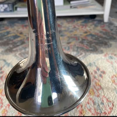Vintage 1950s French Couesnon Monopole Conservatoire trumpet image 11