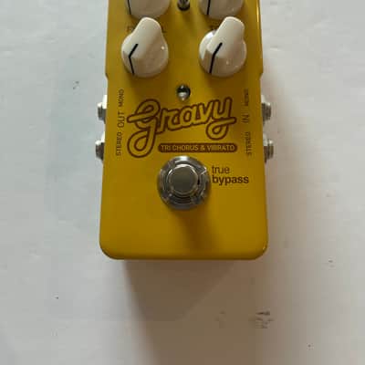 TC Electronic Gravy Tri Chorus & Vibrato Stereo Rare Guitar Effect Pedal image 1