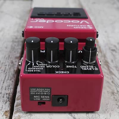 Boss VO-1 Vocoder Pedal Electric Guitar and Bass Guitar Vocoder Effects Pedal image 10