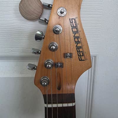 Kurt cobain k strat Fernandes le 90s - Arctic White image 5