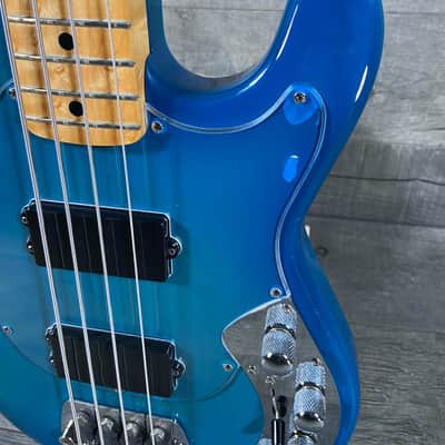 Ernie Ball Music Man Sabre Bass 1988 Blueburst image 9