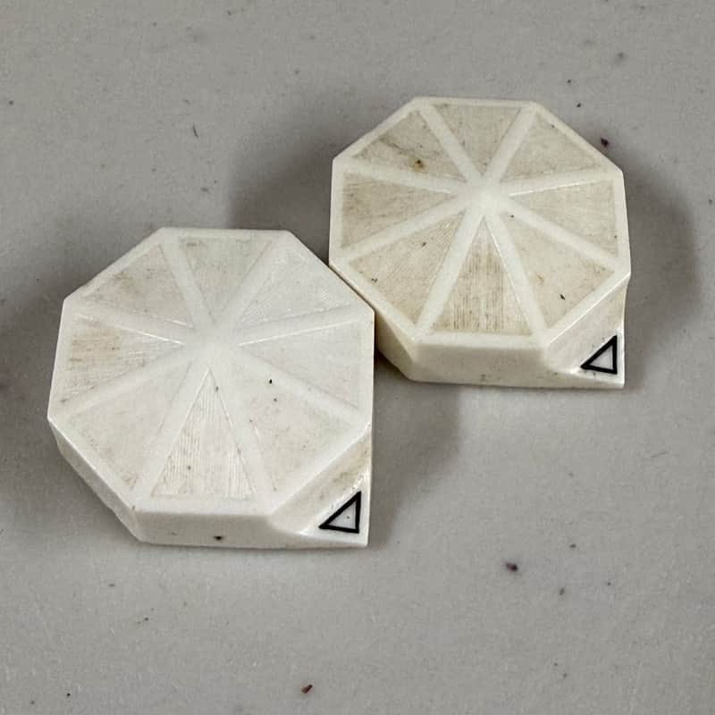 Epiphone Knobs with Set Screws 1940's (K-337) image 1