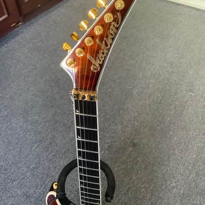 Jackson Pro Plus Series Soloist SLA3Q 2023 - Present - Amber Tiger Eye *B-Stock* image 2