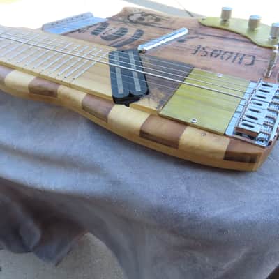 PAGE CUSTOM STICK DRONE 7 STRING CHAPMAN style DOUBLENECK GUITAR image 8