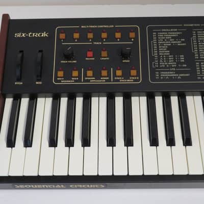 Sequential Circuits Six Trak 6-Voice Polyphonic Synthesizer image 2
