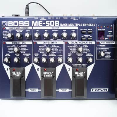 Boss ME-50B Bass Multiple Effects Guitar Effect Pedal D7E1958 image 2