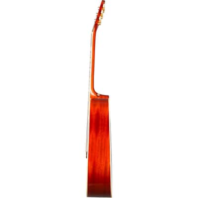 Epiphone Inspired by Gibson Hummingbird Acoustic-Electric Guitar - Aged Cherry Sunburst image 6