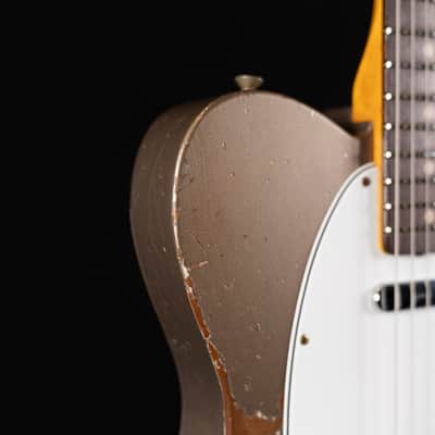 Fender Custom Shop 1961 Telecaster Heavy Relic - Roasted Body/Shoreline Gold image 3
